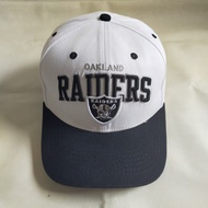 topi cap raider mitchell & ness x nfl second bekas preloved original branded