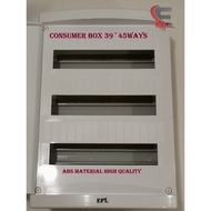 39~45Ways PVC DB Box / Consumer PVC Box /MCB BOX