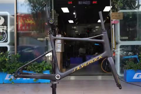 SILVEROCK STREAM Carbon Minivelo Frame 20in 406 451 Gravel Thru Axle Disc Inner Housing Bikepacking 