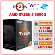 AMD Ryzen 5 5600G Processor AM4 6 Core 12 Thread Up To 4.4GHz Radeon Graphics 19MB Cache