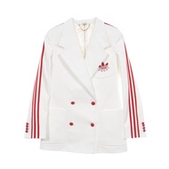 [二手] Gucci GUCCI 修身夾克 GUCCI × adidas球衣雙排扣 712117 其他 × adidas女夾克 二手 A