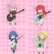 Guitar Version Bocchi the Rock  Anime Acrylic Keychain Collection