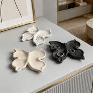 Dreamerhouse Ceramic Jewelry Tray Ring Earring Storage Tray Home Decoration Display Stand Tray Decor