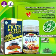 Minyak Ikan Gabus Kutuk Plus Gamat AS ZAHRA BPOM Isi 60 Kapsul - 7X LEBIH CEPAT KERINGKAN LUKA OPERA