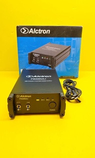☎️65955955、全新貨品、Alctron PS220ULI 3.7V鋰電池48V幻象電源，適用於錄音室、舞台表演、3.7V/適配器雙電源供電、實物圖片(最後一件/賤賣)