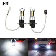 【HE NEW】Pair H3 LED Fog Light Bulbs Conversion Kit Super Bright Canbus 6000K White 100W