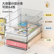 Desk Storage Organizer Bookshelf File Rack Book A4 Paper Study Organizer Box Student Desktop Storage