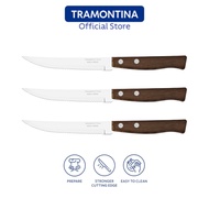 Tramontina Tradicional 3 Pcs Steak Knives, Stainless Steel