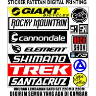 BIKE STICKER BRAND BIKE STICKER