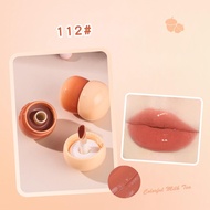 Long Lasting Lip Stain Pudding Pot Design Lip Stick Makeup Instant Hydration For Dry Lips Smudge Proof Stick junlasg junlasg