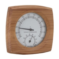 Sauna Room Thermometer,Wood Sauna Thermometer, 2 in 1 Indoor Wood Thermo Hygrometer Thermometer, Hyg