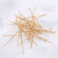 50ชิ้น/ถุงที่มีคุณภาพสูงสีเก็บรักษาทองเหลืองหัว T เชื่อมต่อกับ14K/18K/แพลทินัม/เงิน/ดอกกุหลาบชุบทองส