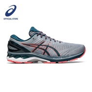 ASICS Men GEL-KAYANO 27 (2E) Running Shoes in Sheet Rock/Magnetic Blue