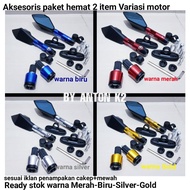 TOMOK CNC REAR VIEW MIRROR VARIATION PLUS HANDLEBAR PENDULUM SHOE MOTORCYCLE ACCESSORIES JUPITER Z/J