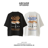 (Trader Escape 4-14 Feb) Arcade Studio | Oversize T-Shirt Salmon Lover Model (ARC-0011)