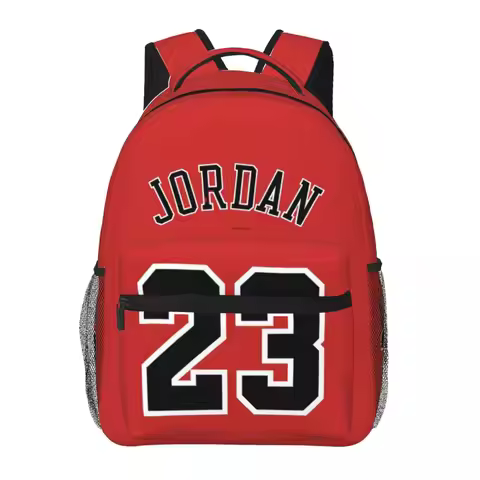 Classic Num.23 M-Jordan Backpacks Boys Girls Bookbag Children School Bags Cartoon Laptop Rucksack Sh