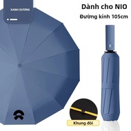 Ô Che Nắng Ô Tô Chống Gió Gấp Tự Động Tùy Chỉnh Phù Hợp Cho NIO EC6 ES6 ES7 ES8 ET7 ET5 ET9 - Phụ Ki