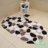 Bathroom PVC Anti-slip Mat Shower Room Bath with Suction Cup Anti-slip Pad Bathtub Mat Bathroom Floor Mat
