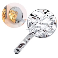 CH* Electroplated Cosmetic Mirror Cosmetic Mirror Vanity Mirror Portable Makeup Mirror