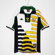 1998 South Africa Home Jersey Football shirt Retro Grade:AAA Shirt S-XXL เสื้อบอล เสื้อบอลวินเทจ ชุดฟุตบอลผู้ชาย เสื้อฟุตบอลยุค90 เสื้อฟุตบอล เสื้อบอลบราซิล