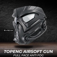 Agt Mask Mask Airsoft Gun Paintball Full Face Anti Fog El Alien Wst01