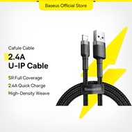 Baseus USB Fast Data Cable Charger Compatible For iPhone (2.4A)