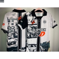 INITIAL D RETRO POLO UNISEX TSHIRT toyuta-AE86 Initial D T-shirt Jersey Polo Shirt Plus