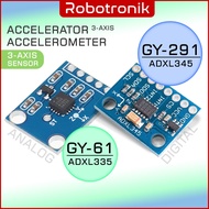 GY-291 (ADXL345) / GY-61 (ADXL335) 3-Axis Accelerometer & Acceleration Module - Arduino Raspberry An
