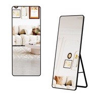 ST-🌊Full-Length Mirror Dressing Floor Large Mirror Home Wall Mount Wall-Mounted Dormitory Full-Length Mirror Self-Adhesi