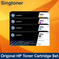 HP 416X Black Cyan Magenta Yellow Original LaserJet High Yield Toner Cartridge W2040X W2041X W2043X 
