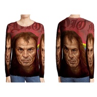 Dio Metal Rock Fullprint Long Sleeve T-Shirt Unisex T-Shirt Polyester Material Dryfit Jersey