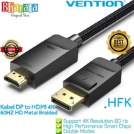 NEWEST - Vention Display Cable Port to HDMI DP to HDMI 4K 1080P HFK 4K60Hz