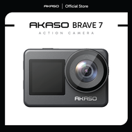 กล้อง Action Camera รุ่น AKASO BRAVE 7 กล้องยอดนิยมแบบ 2 หน้าจอ | รับประกันสินค้า 1 ปี