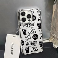 Fashion Personalized Cola Pattern Silicone Soft Case Compatible for IPhone 13 12 11 14 16 15 Promax 