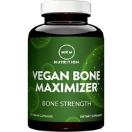 MRM Nutrition Vegan Bone Maximizer - for Women & Men - 30 Servings | Calcium & Mineral Complex with 