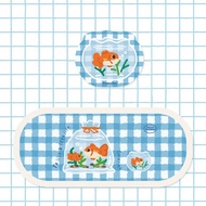 可愛小金魚滑鼠墊電競游戲辦公大滑鼠墊滑鼠墊