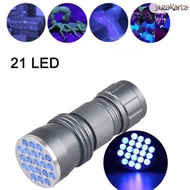 Ultraviolet Flashlight 395nm 21 Led UV Light Flashlight
