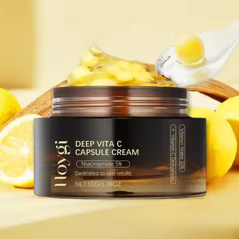 50g Hoygi Deep VC Transparent Gel Capsule Cream Anti-Wrinkle Hydrating Revitalizing Brightening Niac