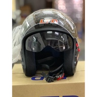 LTD INFINITY AVENT DOUBLE VISOR HELMET (BLACK)