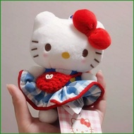 HJ4 big skirt Hello Kitty pendant bag decoration Giving gifts to girlfriends Keychain pendant doll H