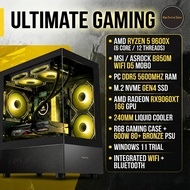 Gaming Value Pc Desktop AMD Ryzen 5 9600X / 16GB/32GB/500GB SSD/1TB SSD/RX9060XT 16GB/600W/WIFI