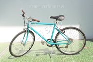 จักรยานไฮบริดญี่ปุ่น - ล้อ 26 นิ้ว - มีเกียร์ - Tokyo Bike - สีเขียว [จักรยานมือสอง]
