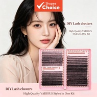 Eyelash Extension Kit 651 Strands 30D 50D 80D 100D