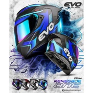 Evo Gtpro Renegade One Full Face Dual Visor Helmet