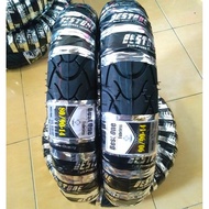 Sepasang Ban Tubless dan Non Tubles Motor Matic Beat Mio Vario Spacy Ukuran 80/90 dan 90/90 Ring 14 