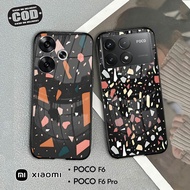Glass Softcase For poco F6 & poco F6 PRO - Cellphone Case poco F6 & poco F6 PRO [T43].