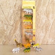 Animal World Model Series Toys, 6 Pieces Dinosaur World Toys (DE)