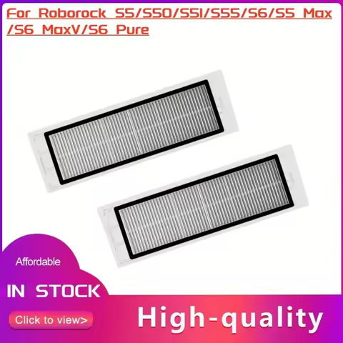 For Roborock S5 Max Filter Spare Parts Roborock S5/S50/S51/S55/S6/S6 MaxV S6 Pure Vacuum Cleaner Was
