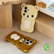 Rilakkuma Silicon Phone Case For Vivo Y16 Y12S Y12A Y11S V29 V27 Pro T2X T1X iQOO Z7 Z7i Z7X Z6 Lite