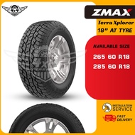 ZMax AT Terra Xplorer 18" 265 285 60 R18 4X4 4WD Tyre (1 Tire)